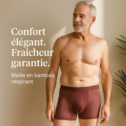 Boxers en Bambou Ultra-Confort – Fraîcheur & Maintien au Quotidien