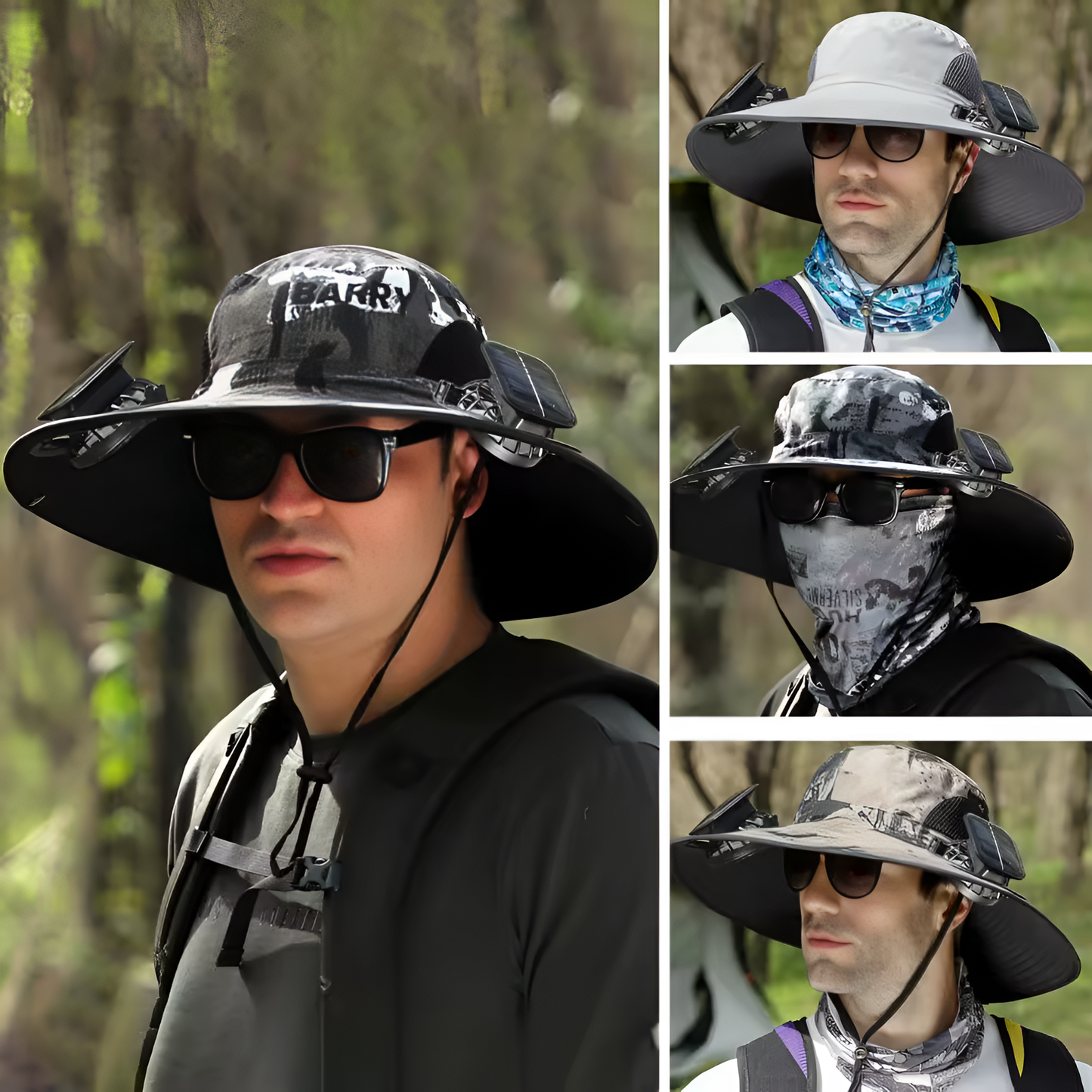 Ventil'Air™ - Chapeau Solaire Ventilé