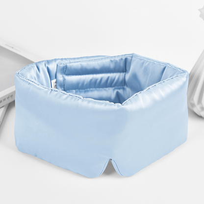 RêveSoie™ – Le Masque Doux en Soie pour un Sommeil Profond.