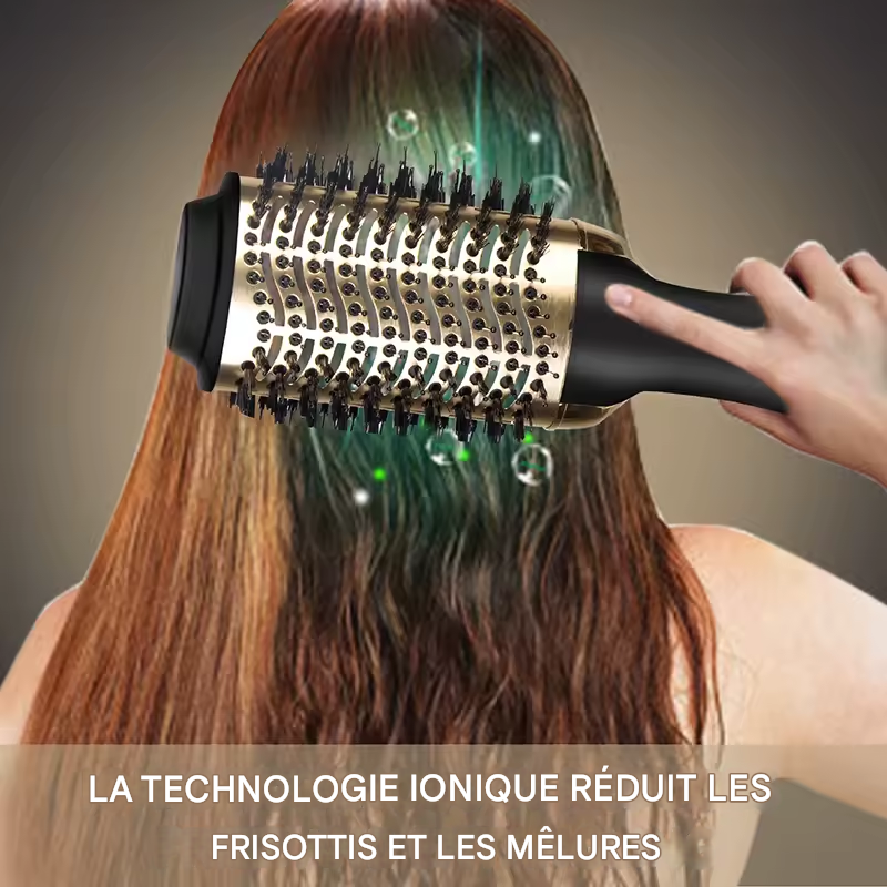 Brosse Soufflante 3-en-1 – Volume Salon en Quelques Minutes
