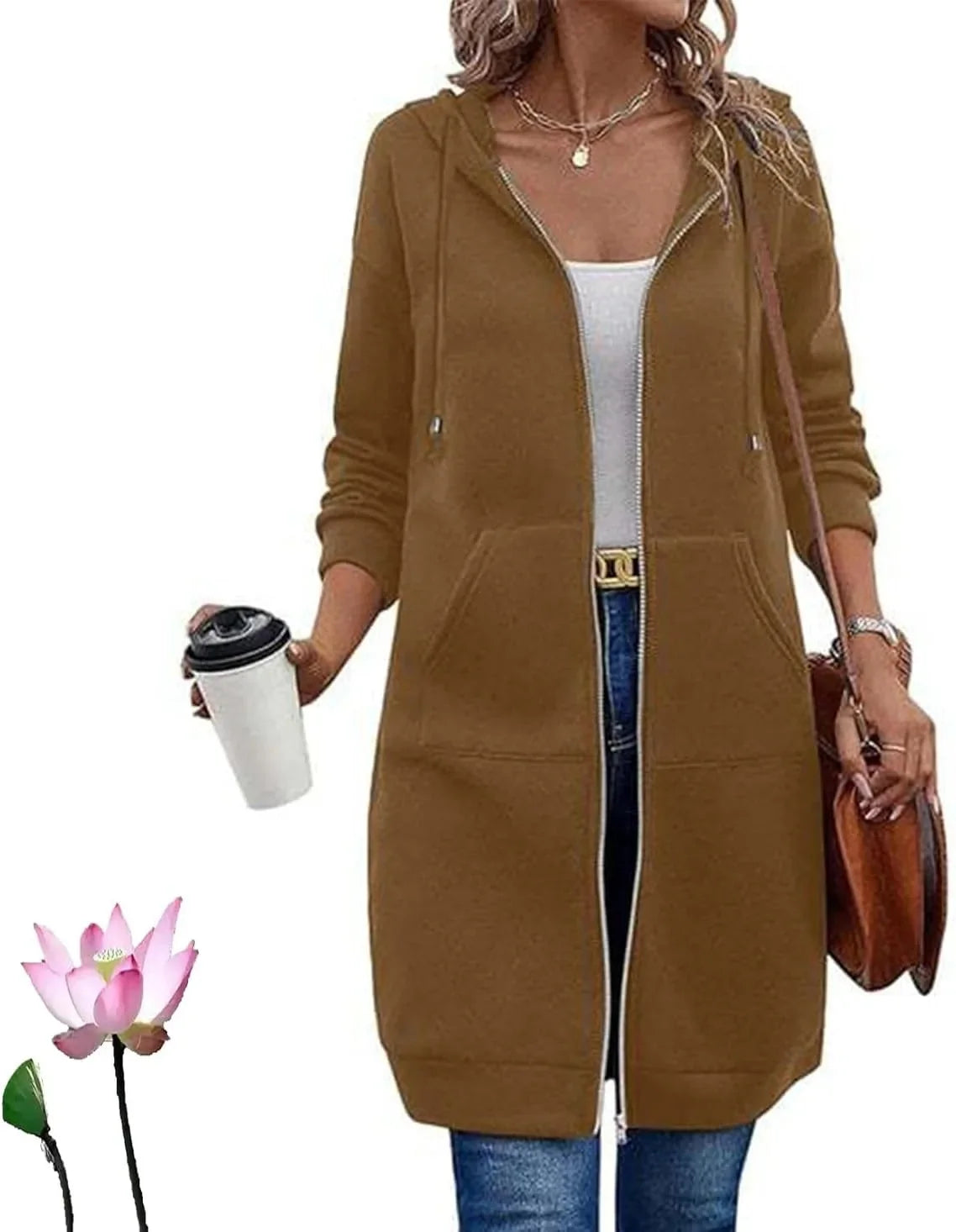 Nordéa™ - Veste Casual à Capuche Élégante