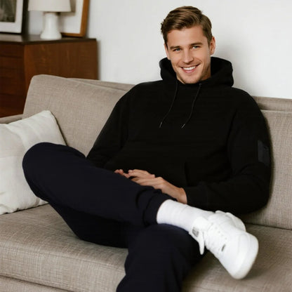 ZenVoyage™ – Sweat à capuche Chic avec masque pour les yeux de voyage