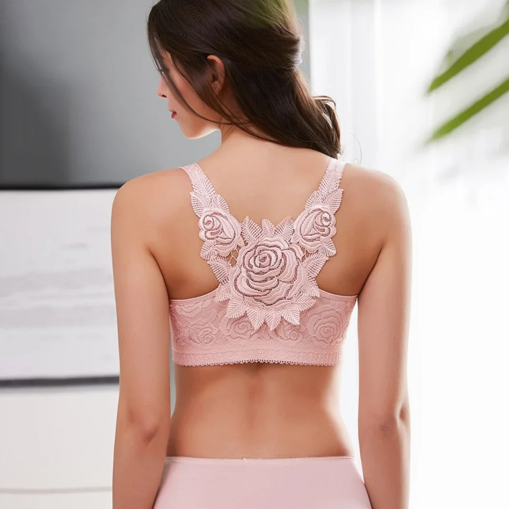 Florale Confort™ – Soutien-Gorge Push-Up Sans Armature