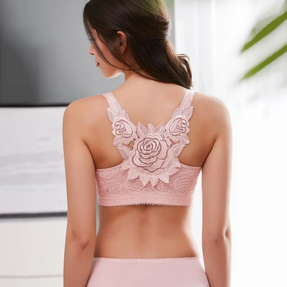 Florale Confort™ – Soutien-Gorge Push-Up Sans Armature
