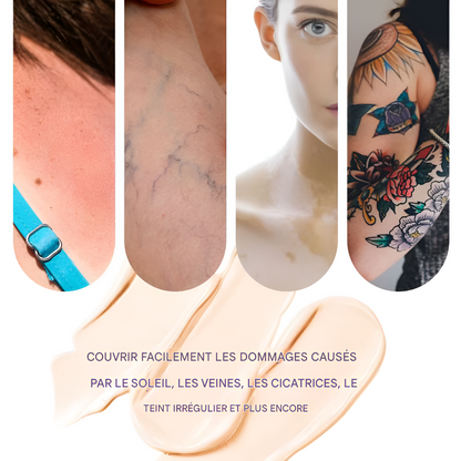 Correcteur de peau imperméable à l'eau pour les jambes et le corps