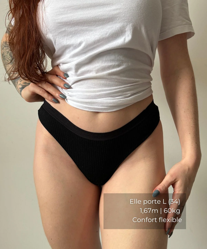 Purea™ – String Cotton Confort – Antibactérien & Ultra Doux