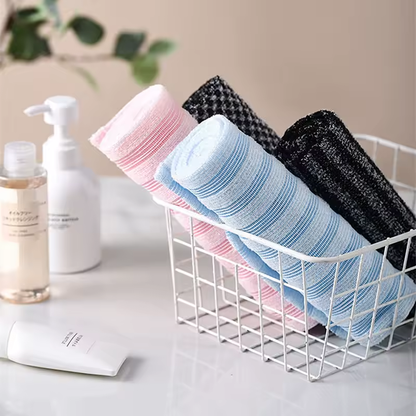 Serviette Exfoliante Longue Portée Antibactérienne