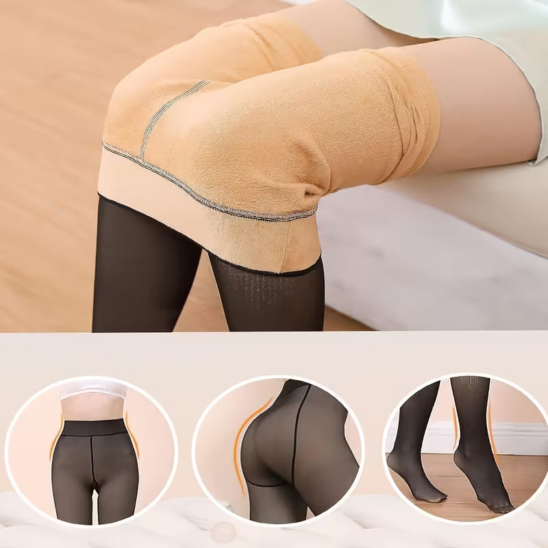 Polaruxe™-Leggings Sculptants Polaires à Couture Unique