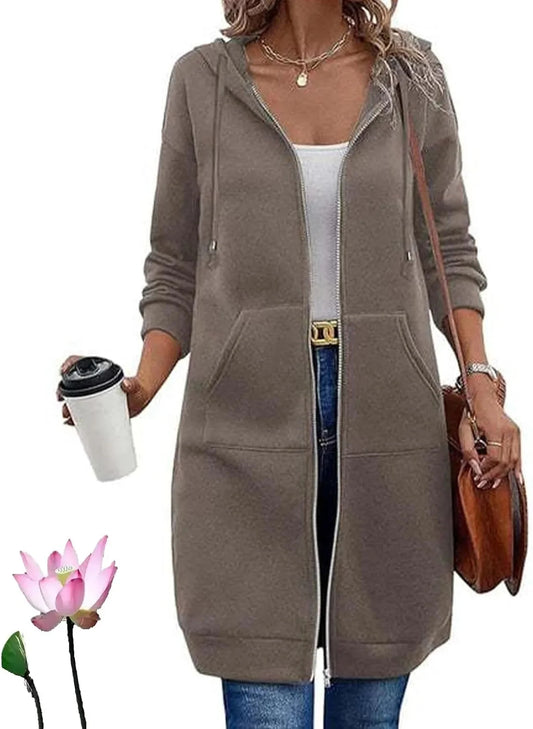 Nordéa™ - Veste Casual à Capuche Élégante