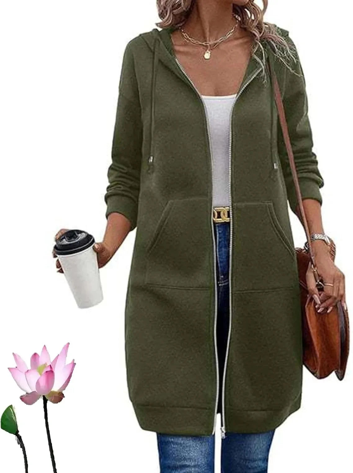 Nordéa™ - Veste Casual à Capuche Élégante