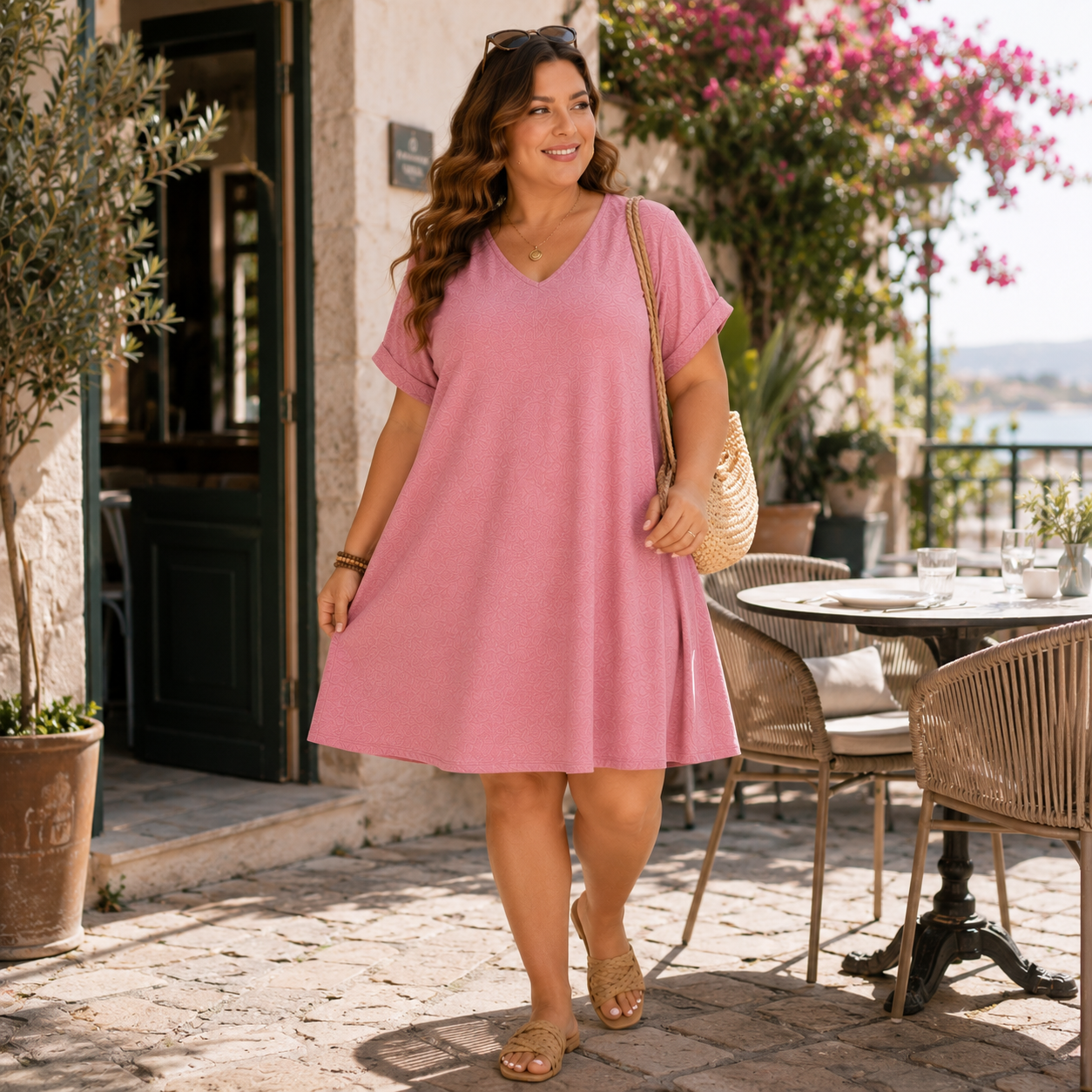 NOMALERO™ — La robe fluide qui met vos courbes en valeur