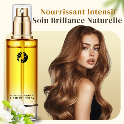 Soin Brillance Naturelle – Spray Nourrissant Intensif pour Cheveux