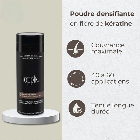 Poudre densifiante - Volume et Densité