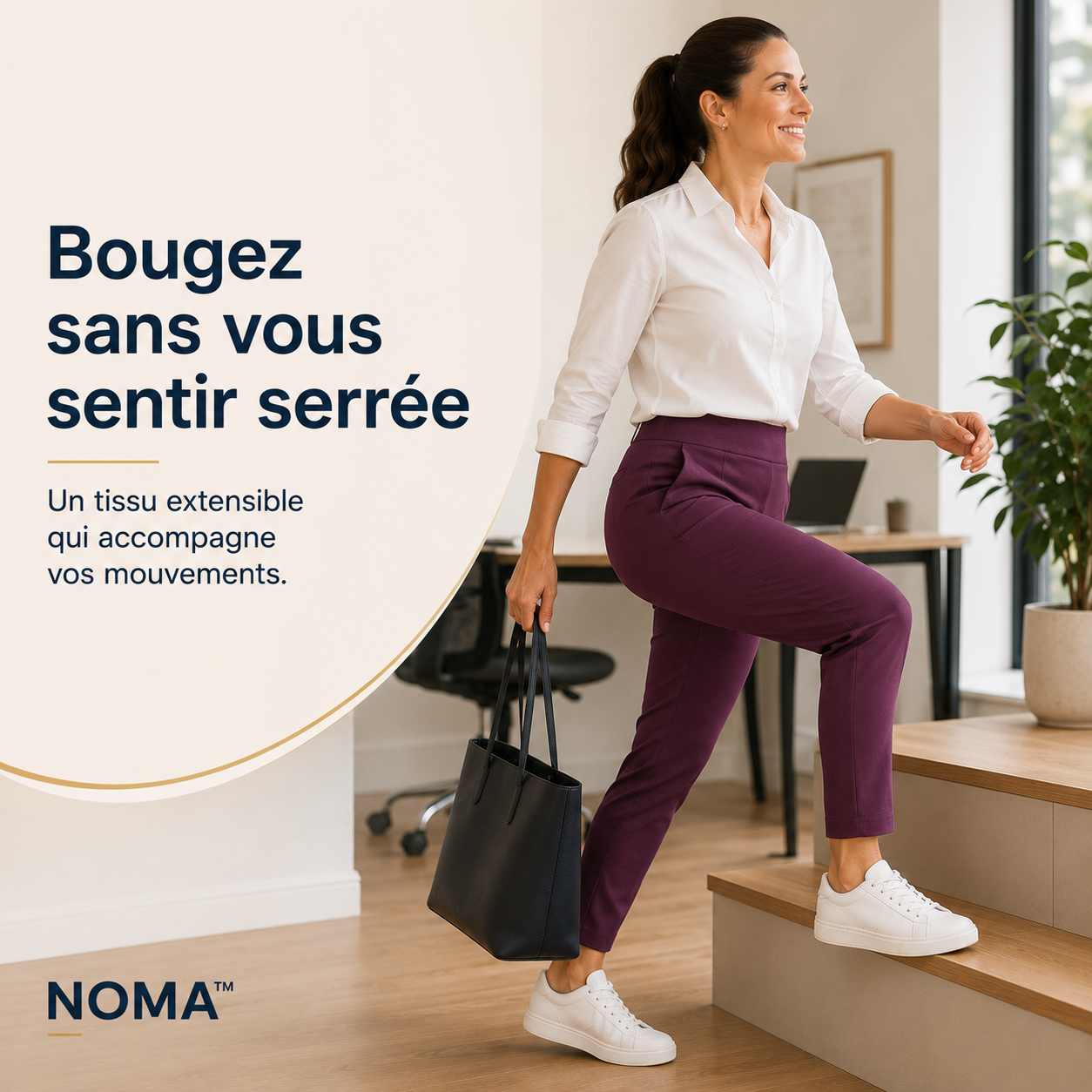 NOMA™ — Le pantalon extensible chic et confortable
