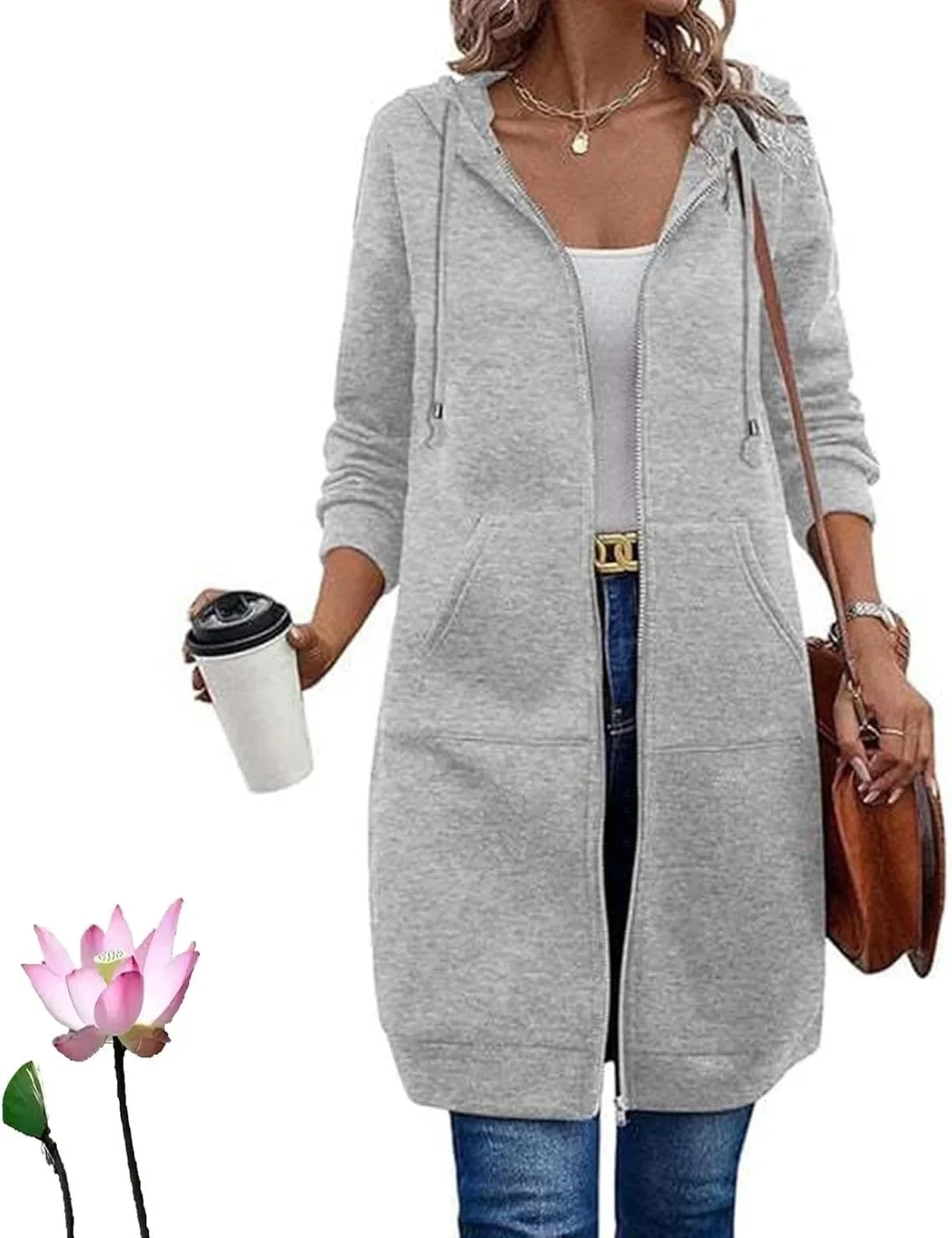 Nordéa™ - Veste Casual à Capuche Élégante