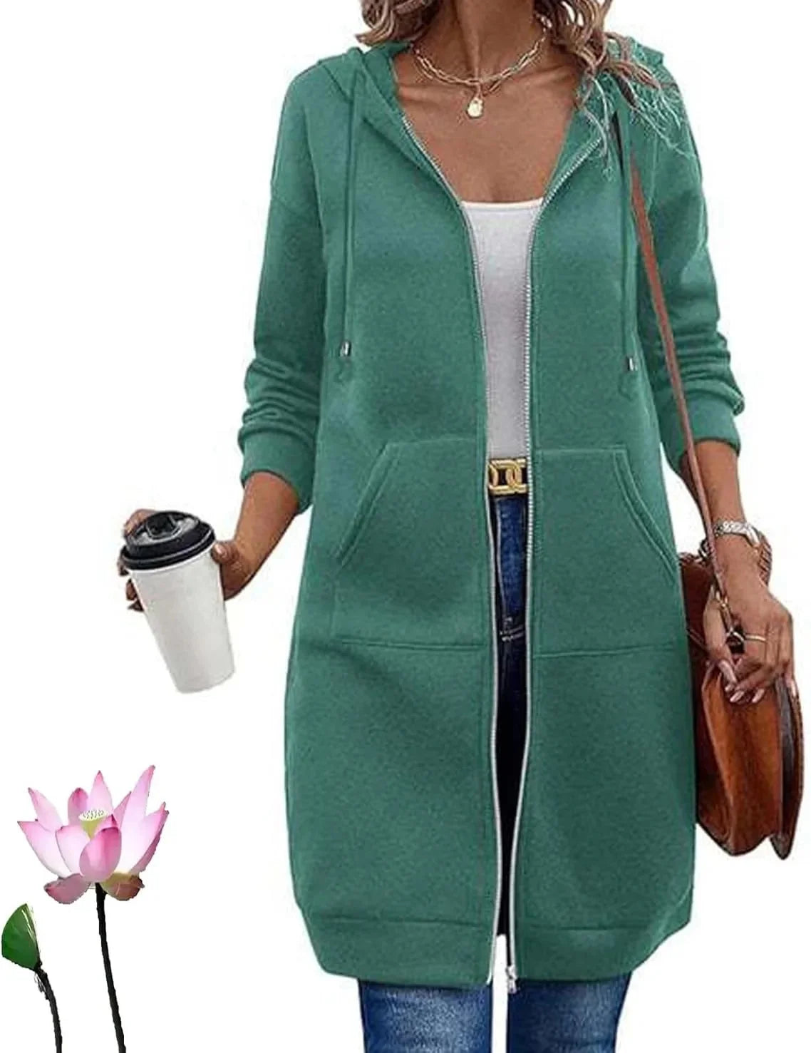 Nordéa™ - Veste Casual à Capuche Élégante