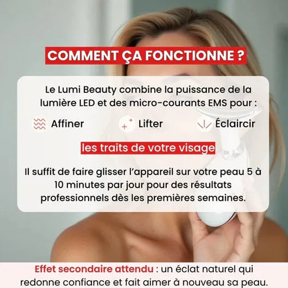 Lumi Beauty™- Appareil de lifting du visage et du cou