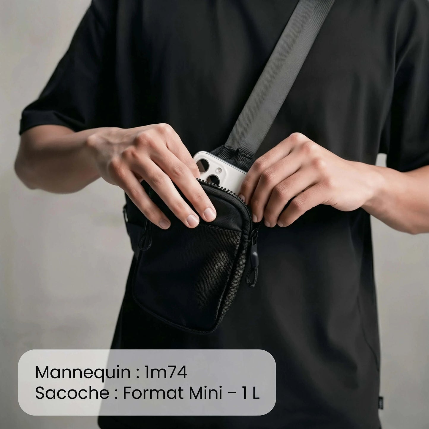 NOMALERO™ — Sacoche Antivol RFID Compacte