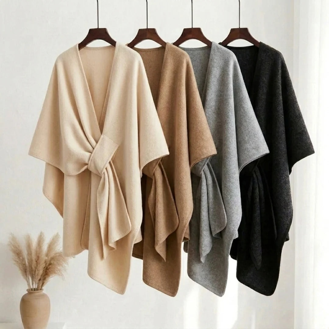 Poncho Cocon Boréal – Le chaud, sans le volume