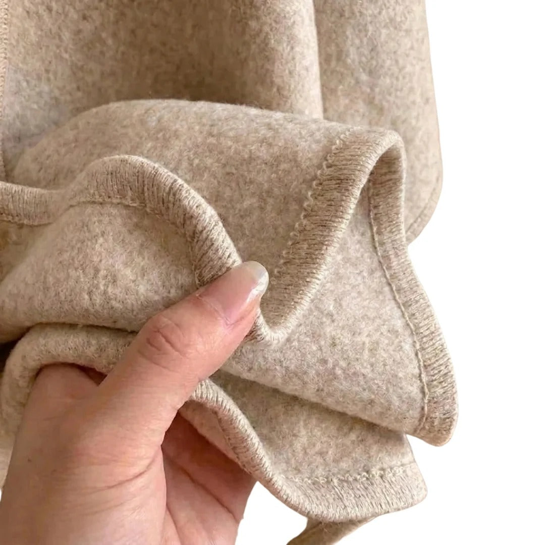 Poncho Cocon Boréal – Le chaud, sans le volume