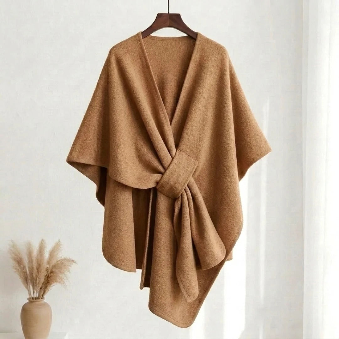 Poncho Cocon Boréal – Le chaud, sans le volume