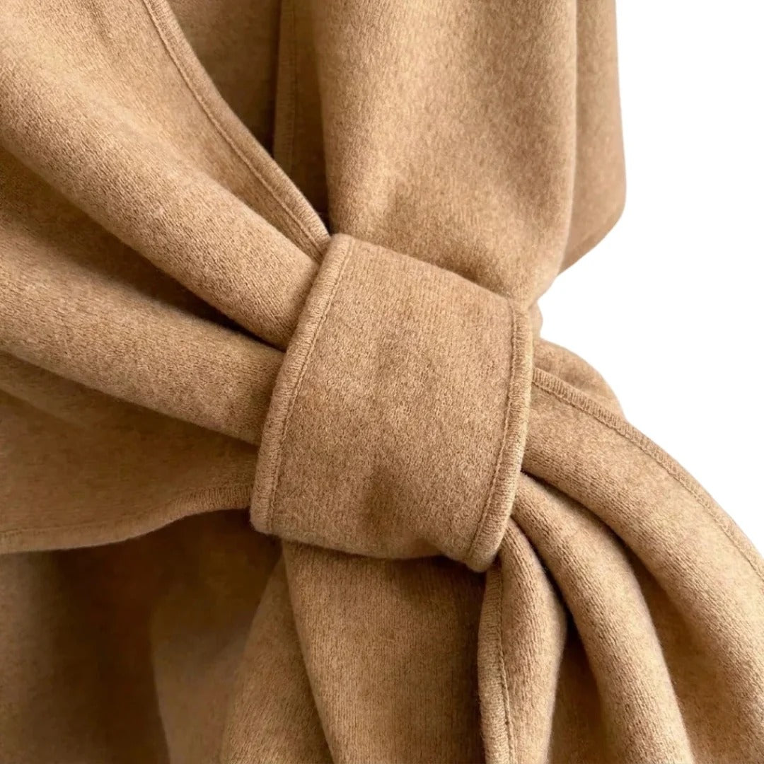 Poncho Cocon Boréal – Le chaud, sans le volume