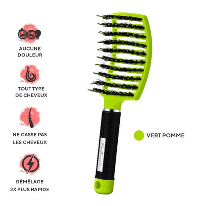 PopBrush — Brosse démêlante anti-casse pour toute la famille
