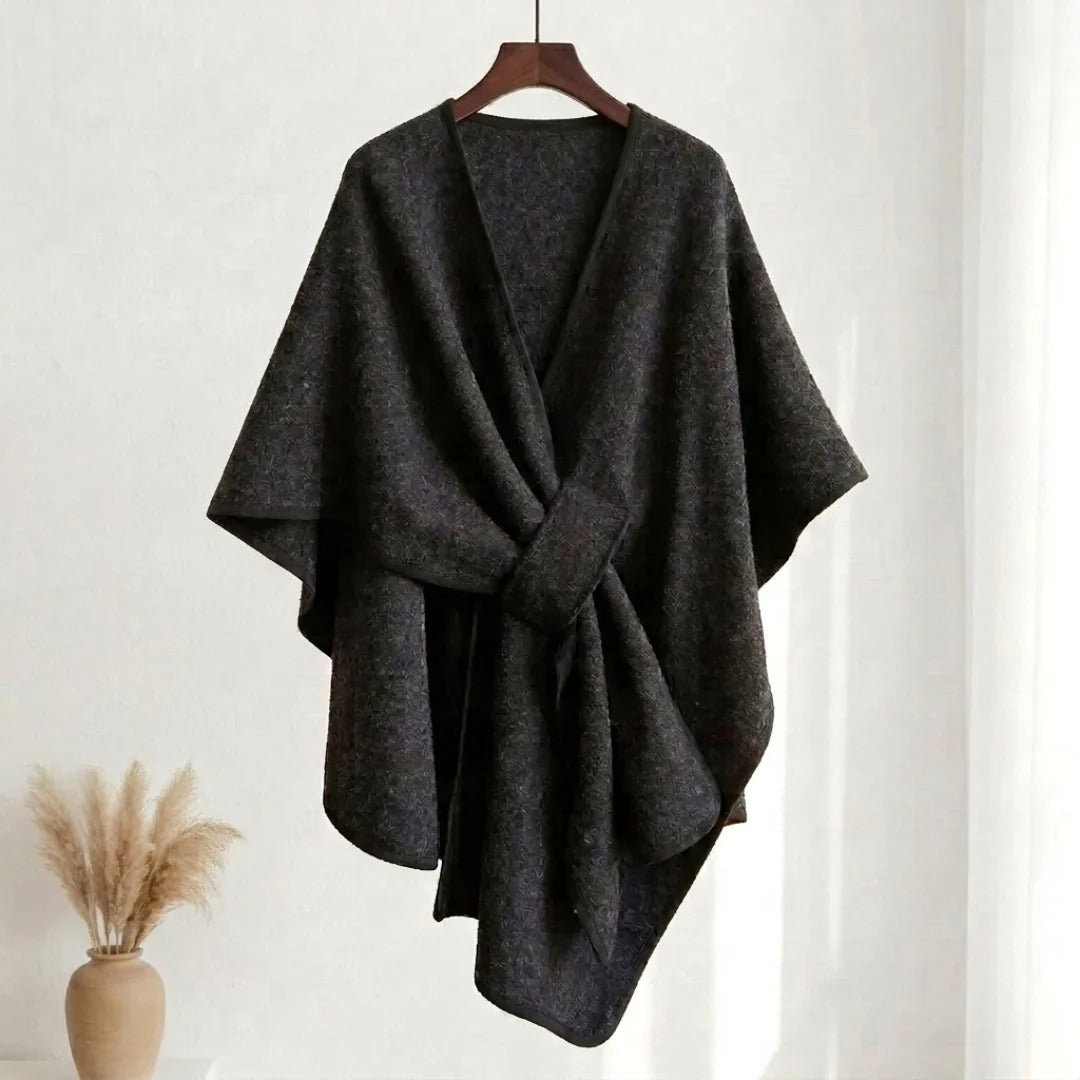 Poncho Cocon Boréal – Le chaud, sans le volume