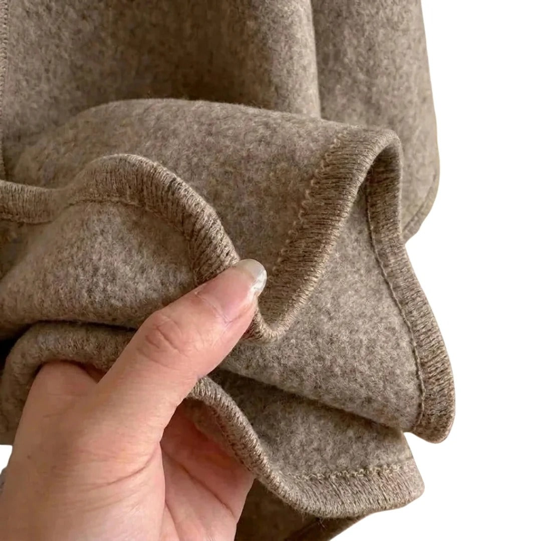 Poncho Cocon Boréal – Le chaud, sans le volume