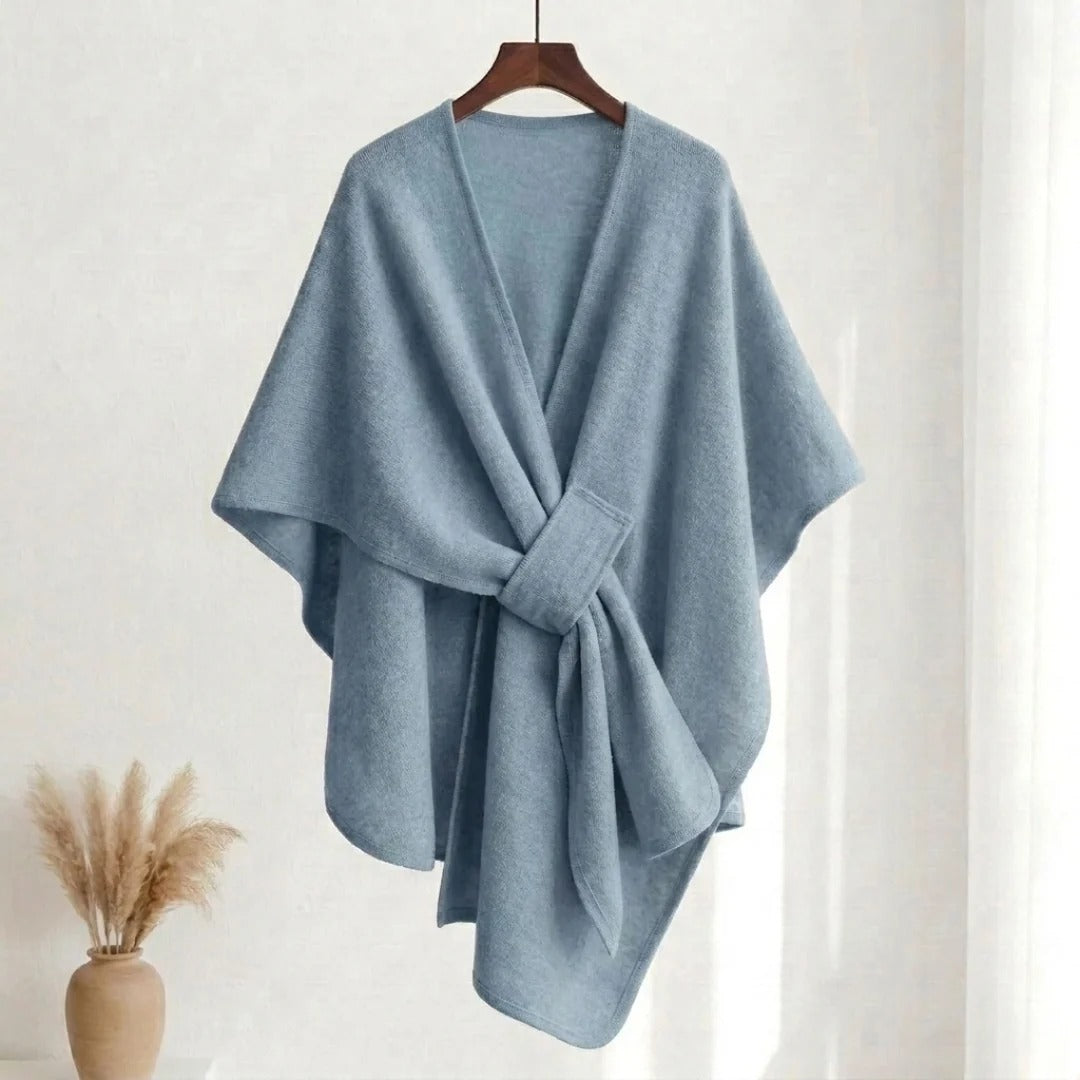 Poncho Cocon Boréal – Le chaud, sans le volume