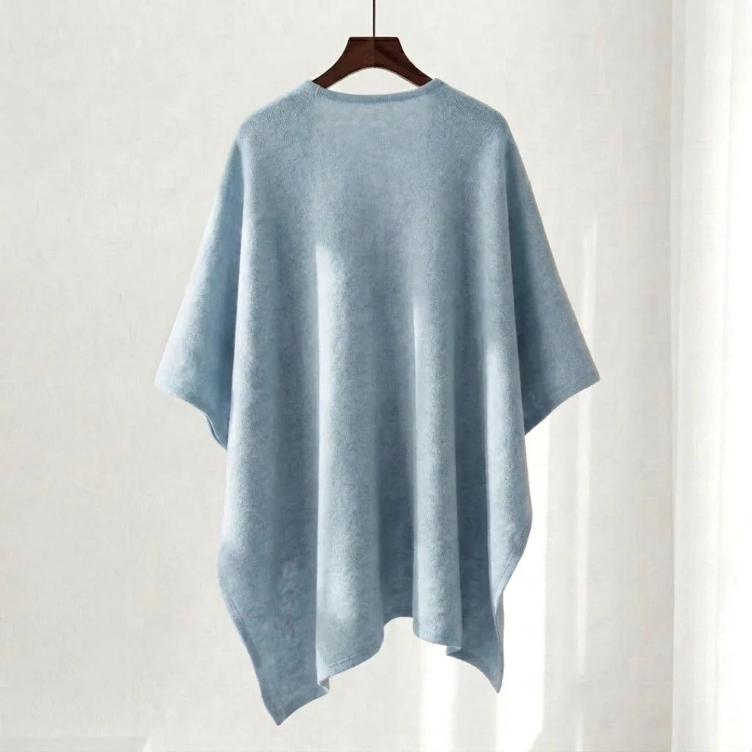 Poncho Cocon Boréal – Le chaud, sans le volume