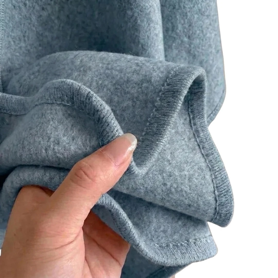 Poncho Cocon Boréal – Le chaud, sans le volume
