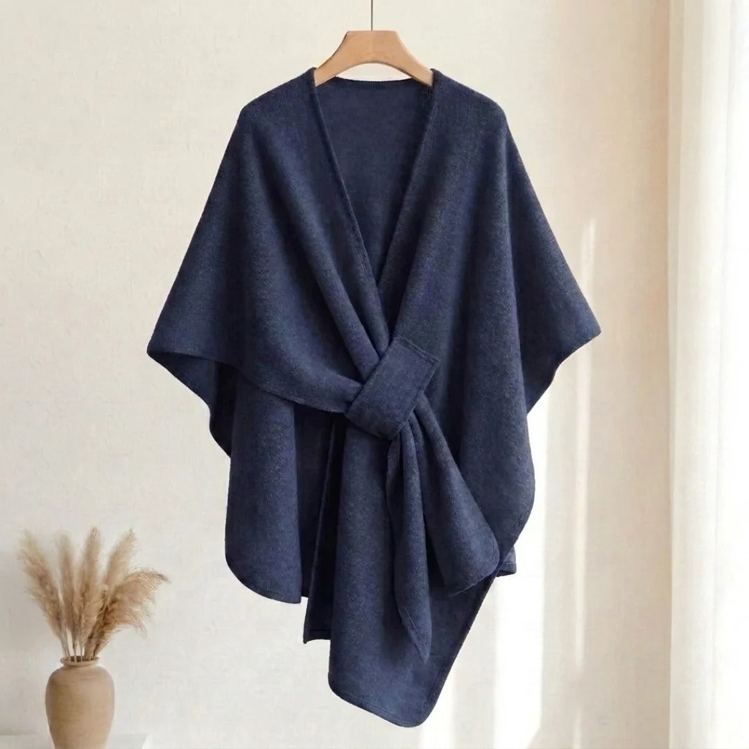 Poncho Cocon Boréal – Le chaud, sans le volume