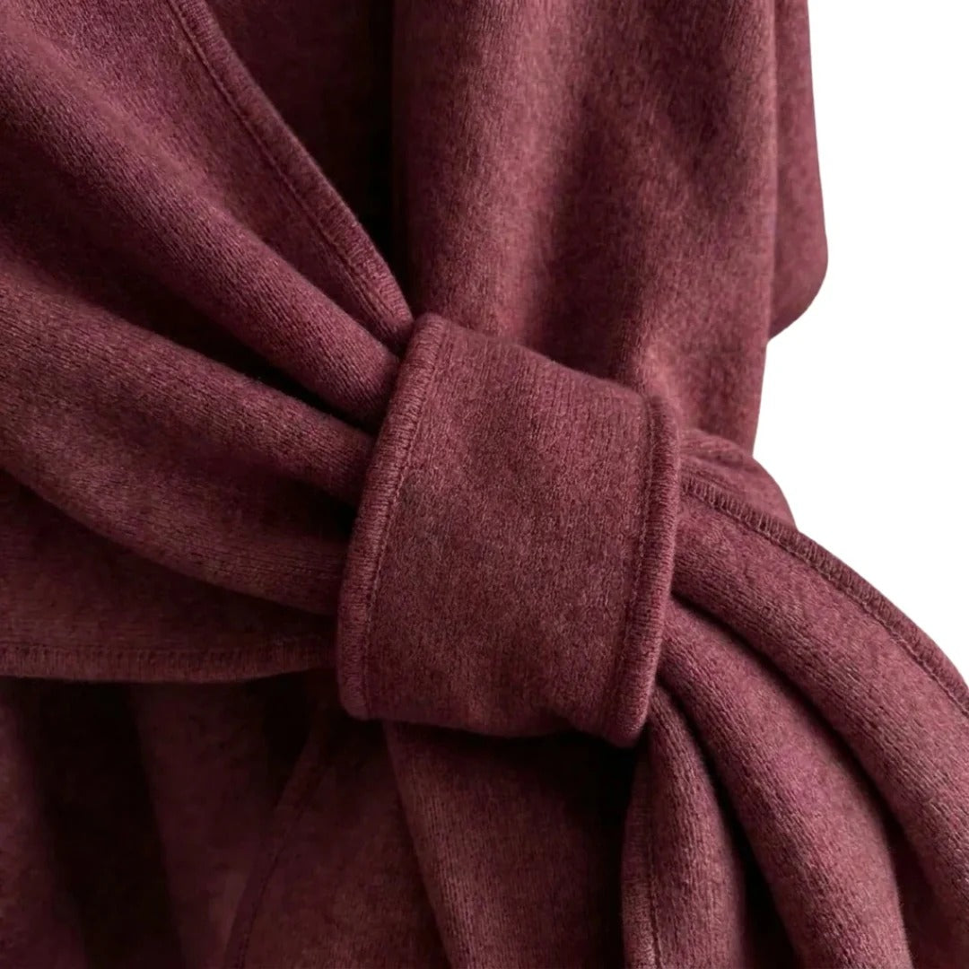 Poncho Cocon Boréal – Le chaud, sans le volume