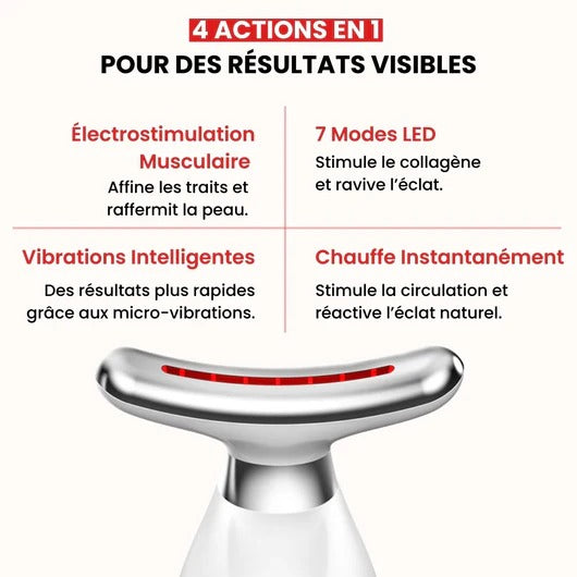 Lumi Beauty™- Appareil de lifting du visage et du cou