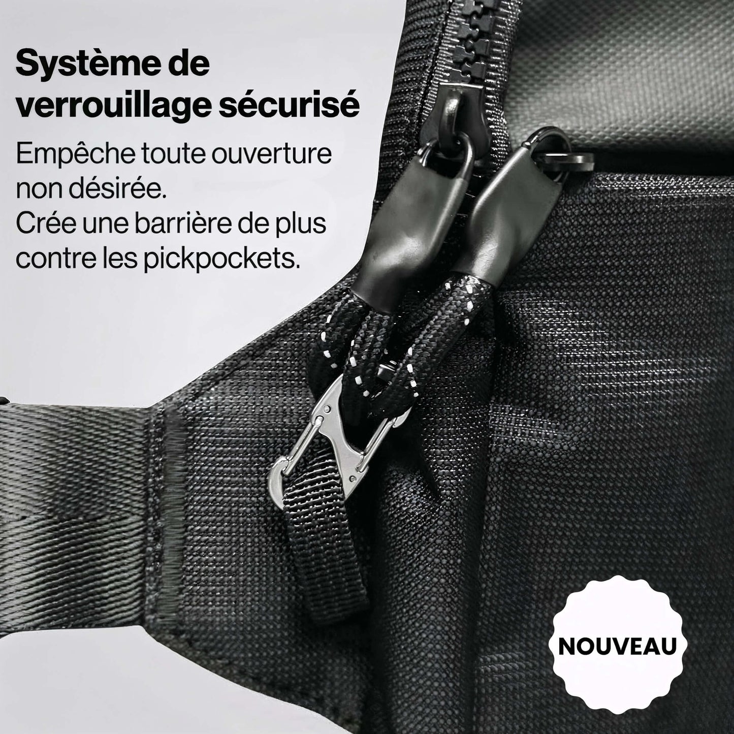 NOMALERO™ — Sacoche Antivol RFID Compacte