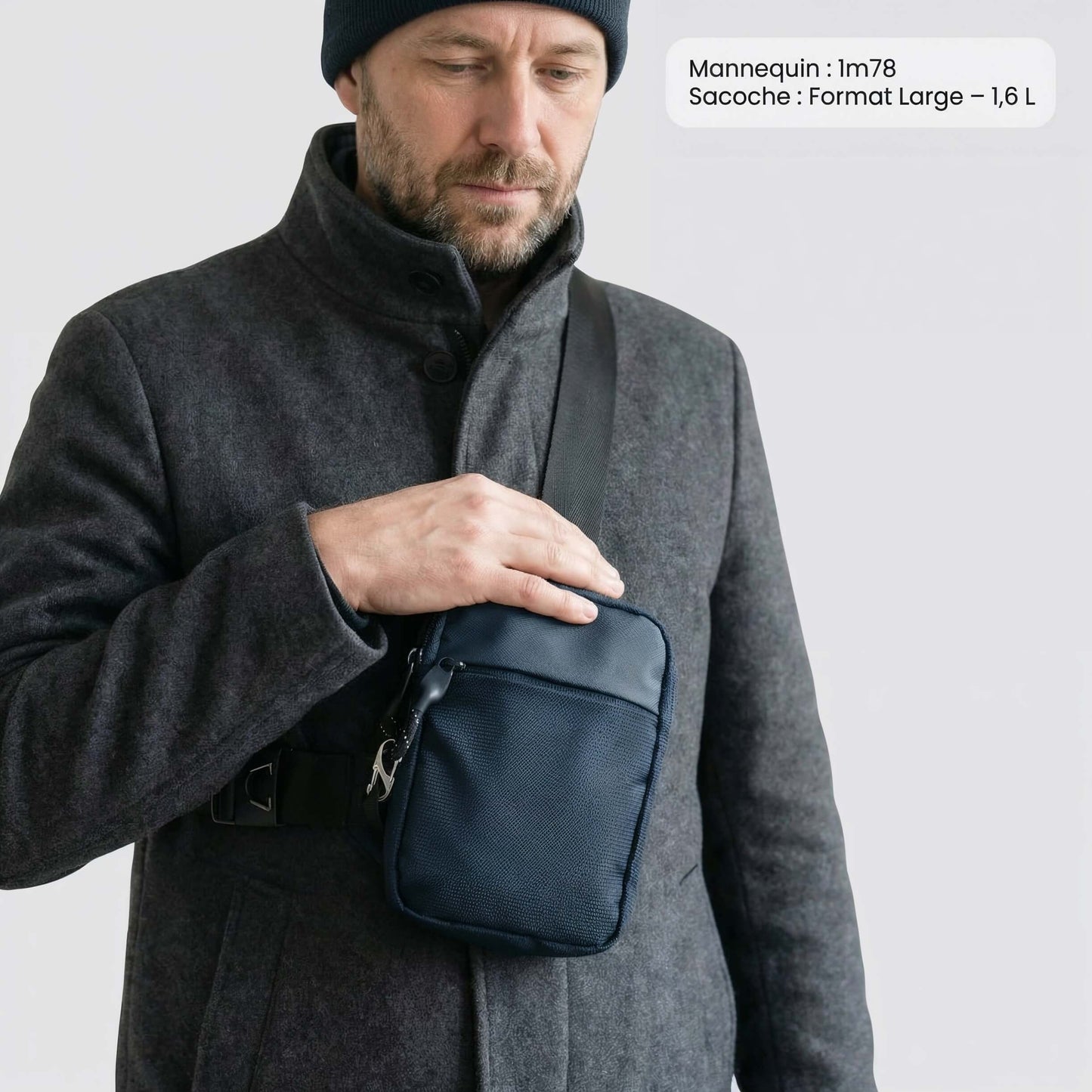 NOMALERO™ — Sacoche Antivol RFID Compacte