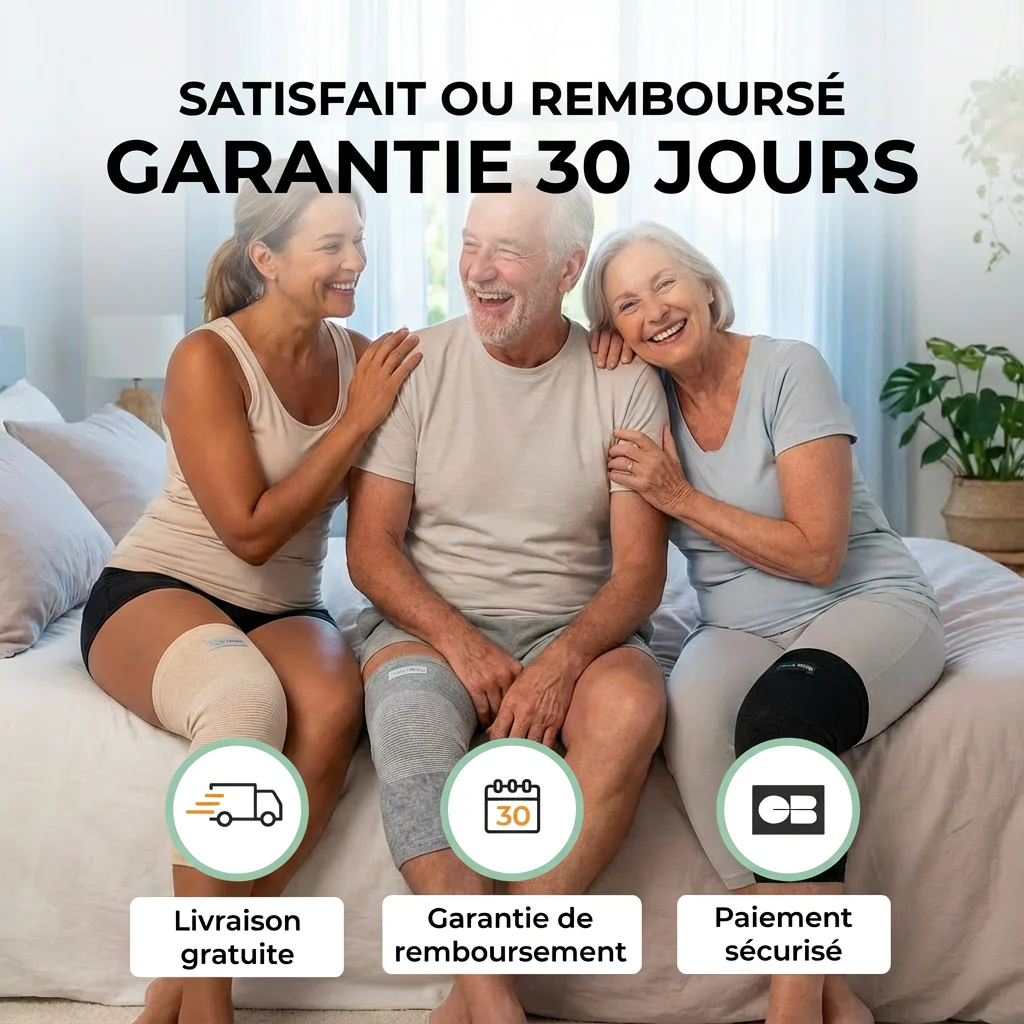 NordaFlex™ — Genouillère Bambou Confort 360°
