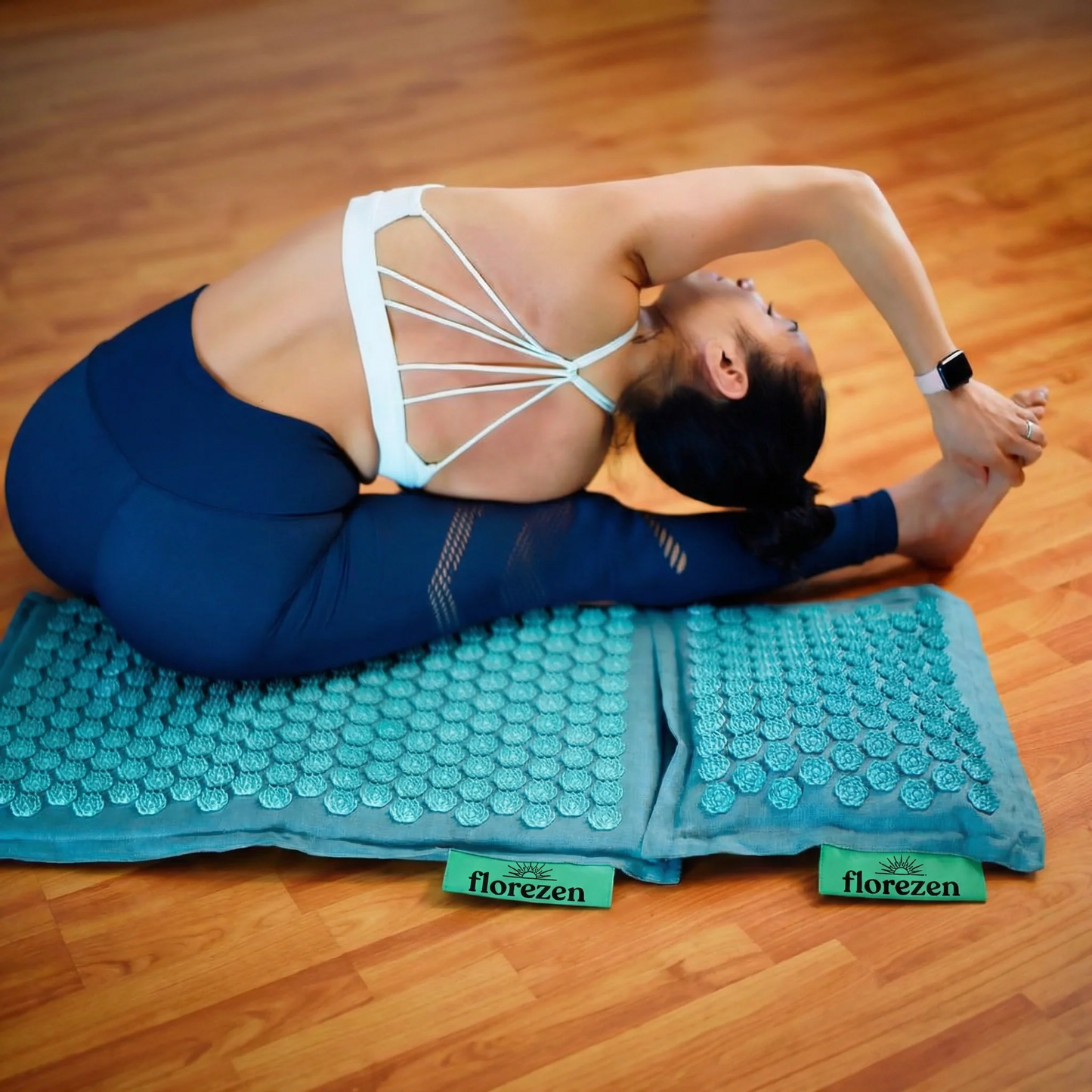Florezen™ – Tapis d’Acupression Relaxant avec Coussin Cervical