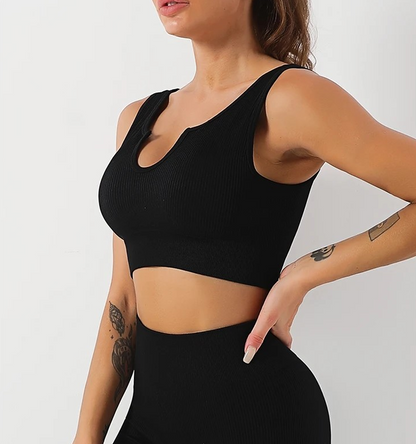 LIVARA™ – Crop Top Gainant Push-Up Sans Soutien-Gorge