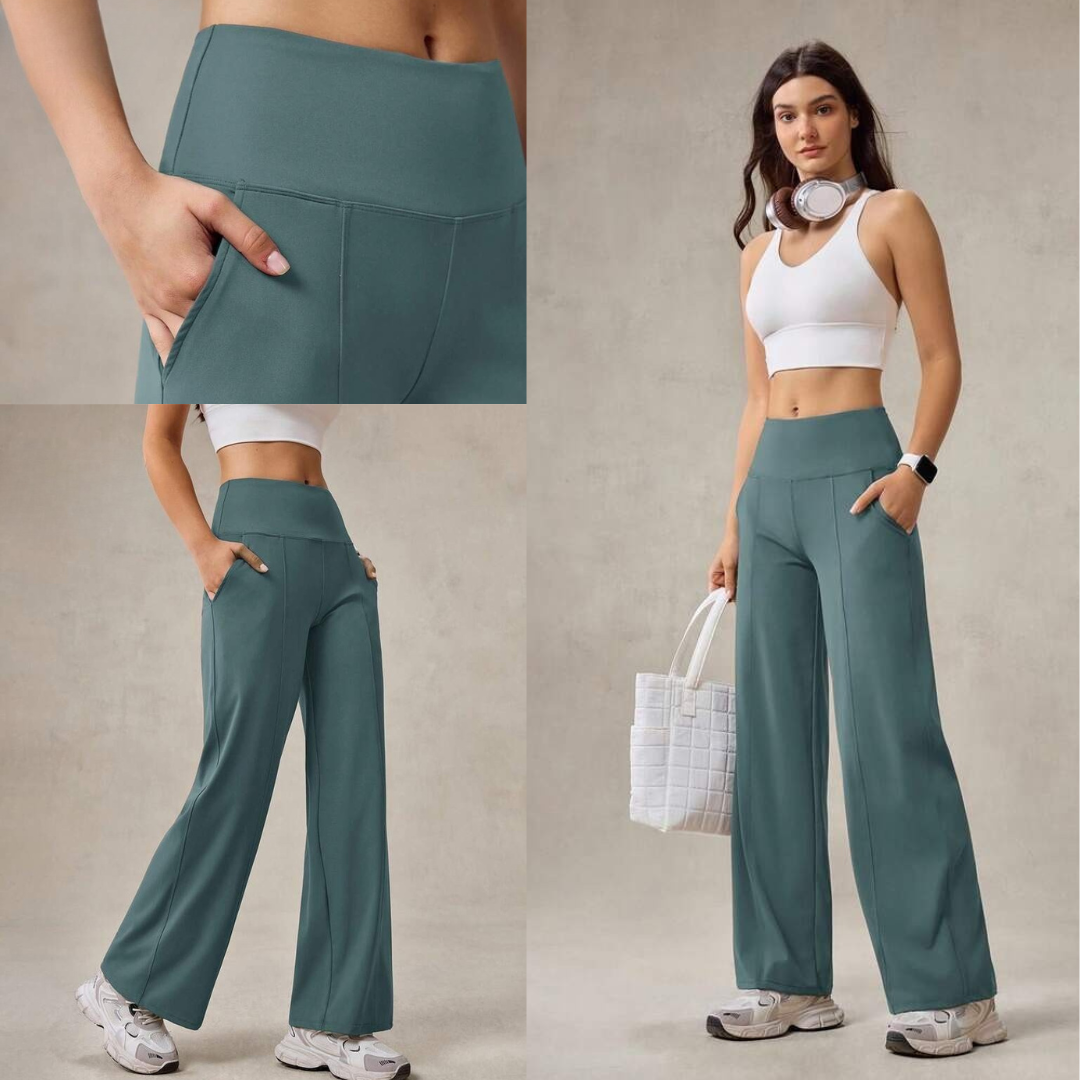 Lumia - Pantalon Fluide Élégance — Coupe Large