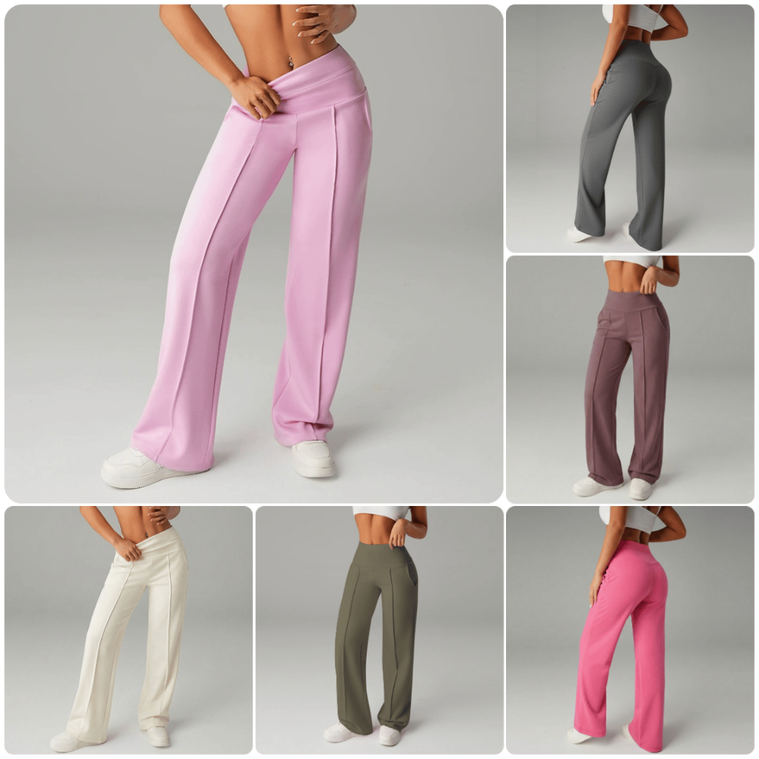Lumia - Pantalon Fluide Élégance — Coupe Large