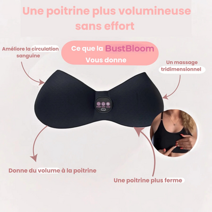 Brassière Massante BustBloom™ Taille ajustable (convient aux bonnets A à E)