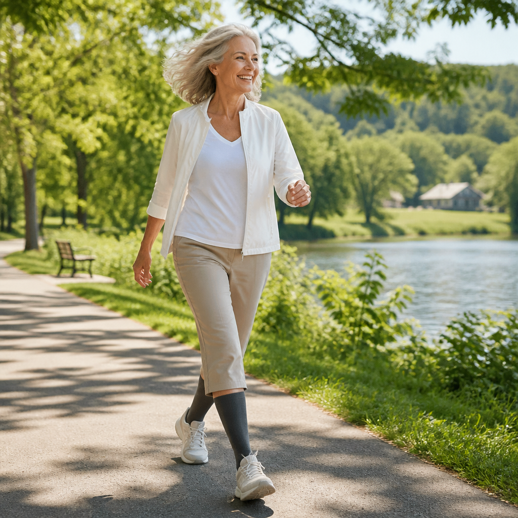 Chaussettes de Compression Hautes - Jambes Légères