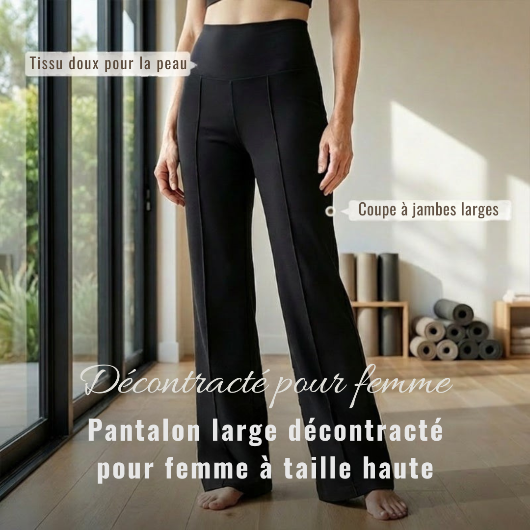 Lumia - Pantalon Fluide Élégance — Coupe Large