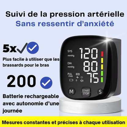 VitaPress™ – Moniteur de Tension Artérielle au Poignet