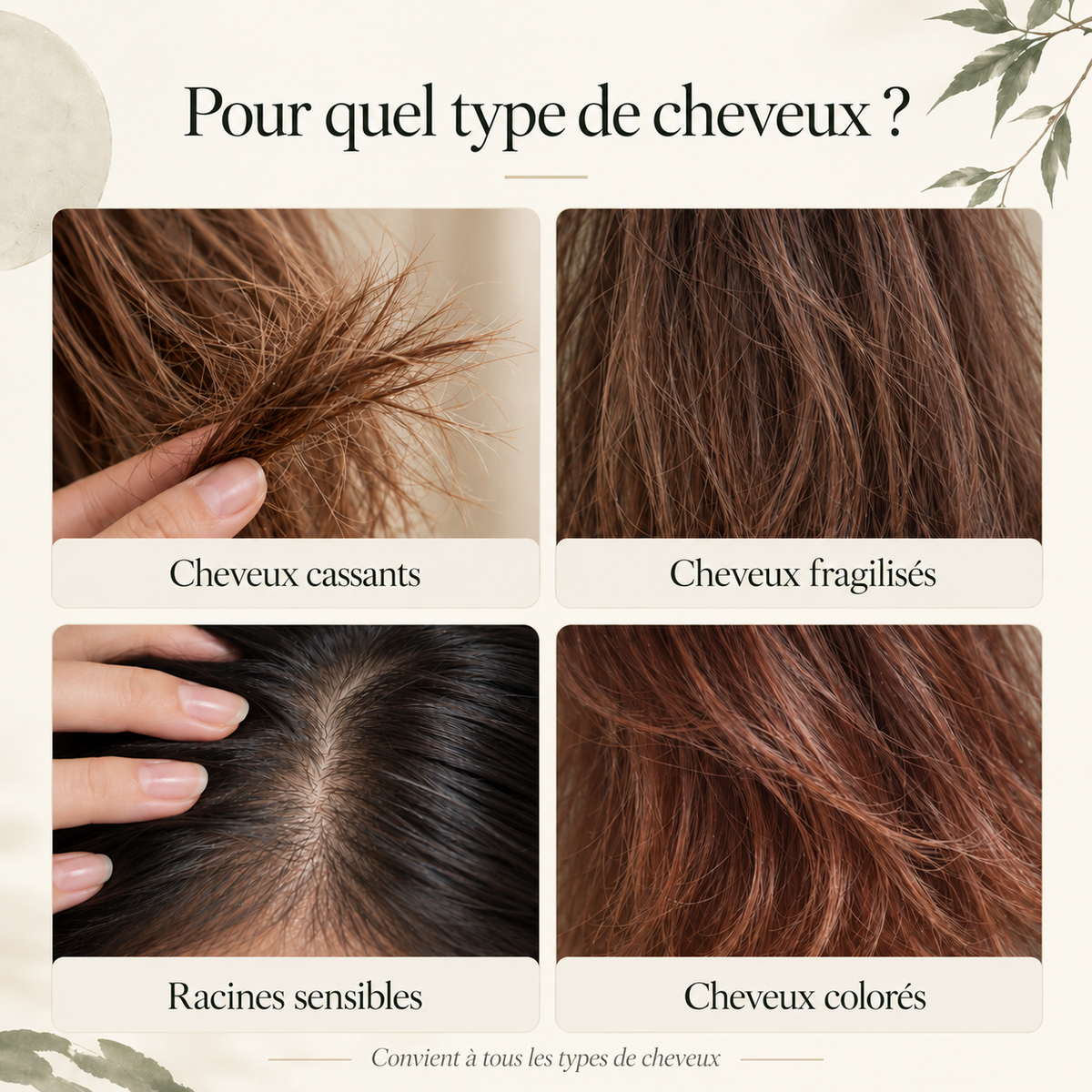 Hanori Nature | Shampoing Solide Anti-Chute et Repousse | Rituel Coréen aux 12 Plantes
