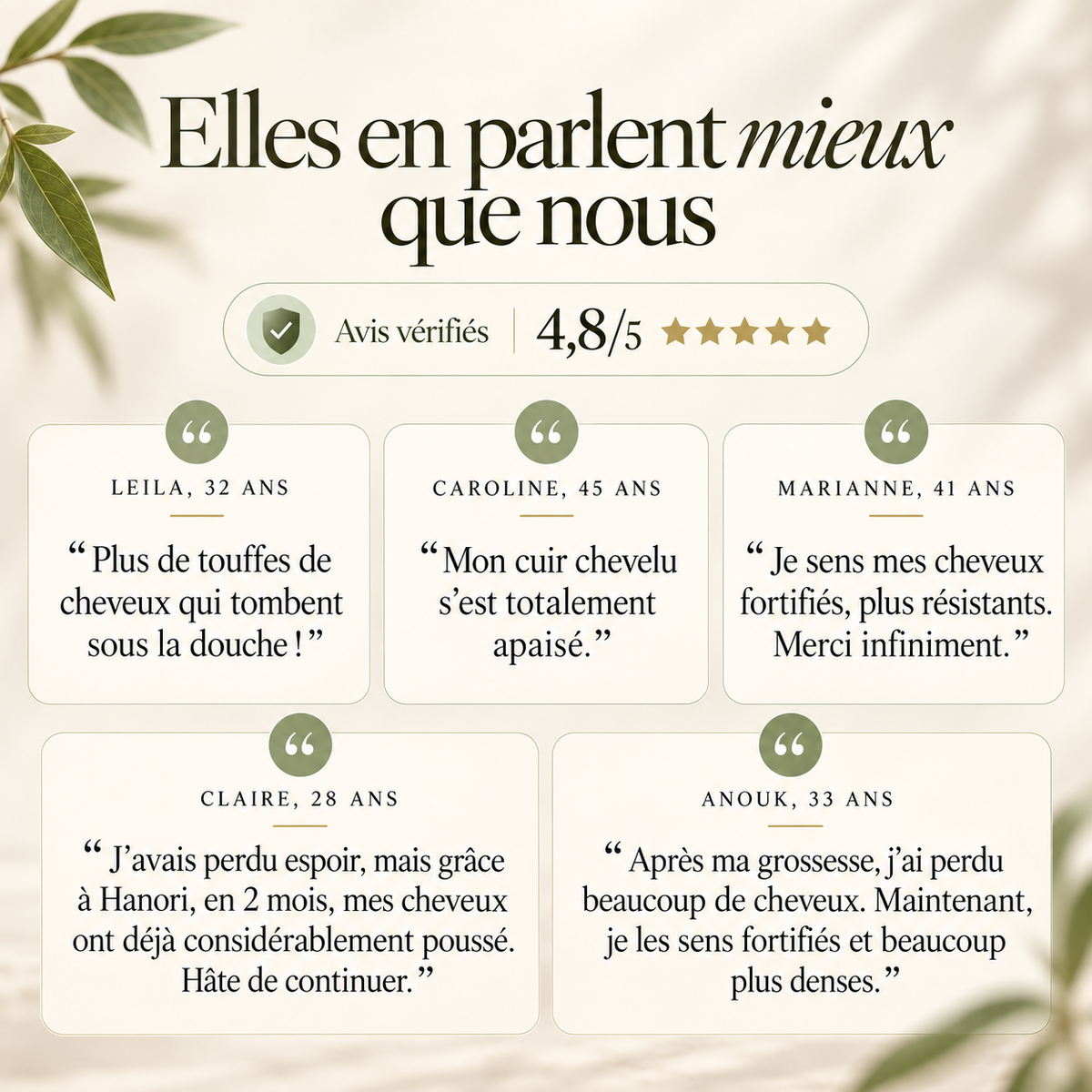 Hanori Nature | Shampoing Solide Anti-Chute et Repousse | Rituel Coréen aux 12 Plantes