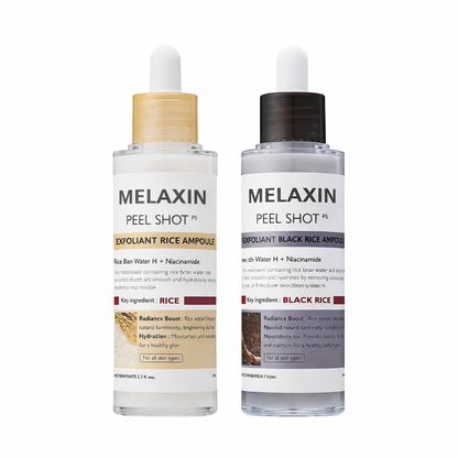 Packs MELAXIN™ – Duo Ampoules Réduisant les Pores