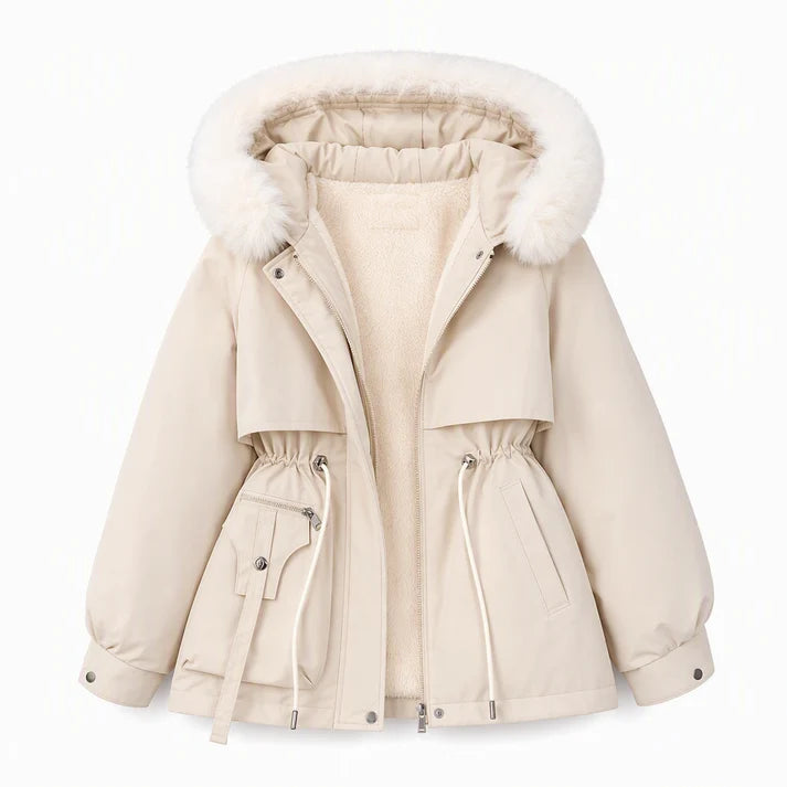 Hivélia™ — Parka d’hiver doublée polaire à taille ajustable